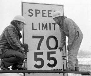 highways as the National Highway System. . National speed limit history